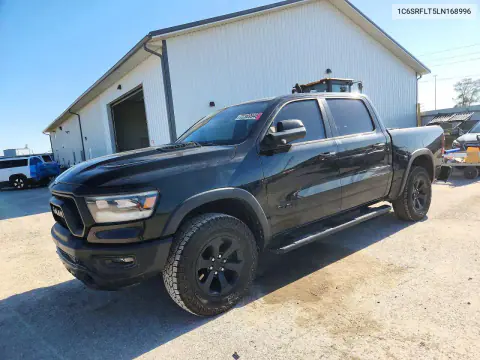 1C6SRFLT5LN168996 — 2020 RAM 1500, Задняя часть, фото до ремонта