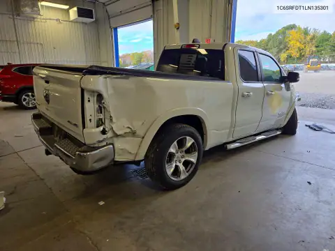 1C6SRFDT1LN135301 — 2020 RAM 1500, фото 3 с аукциона Copart, Передняя часть