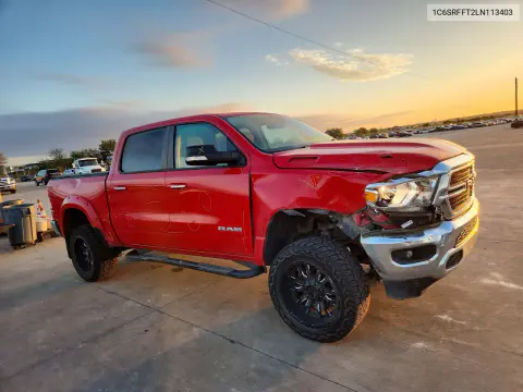 2020 Ram 1500 Big Horn/Lone Star VIN 1C6SRFFT2LN113403 фото 4