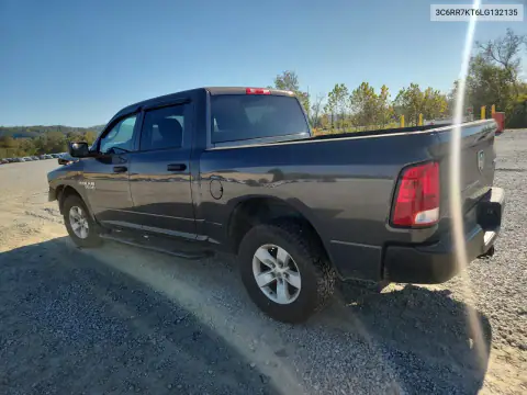 3C6RR7KT6LG132135 — 2020 RAM 1500, фото 2 с аукциона Copart, Передняя часть