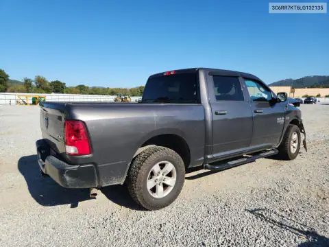 3C6RR7KT6LG132135 — 2020 RAM 1500, фото 3 с аукциона Copart, Передняя часть