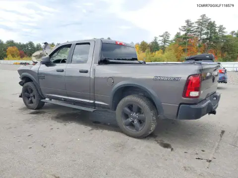 1C6RR7GGXLF118579 — 2020 RAM 1500, фото 2 с аукциона Copart, Передняя часть