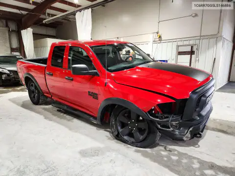 1C6RR7GG5LS146886 — 2020 RAM 1500, фото 4 с аукциона Copart, Передняя часть