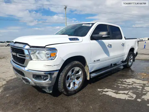 1C6SRFFT7LN166789 RAM 1500 2020 — повреждение Задняя часть, фото до ремонта