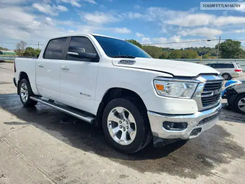 1C6SRFFT7LN166789 — 2020 RAM 1500, фото 4 с аукциона Copart, Задняя часть