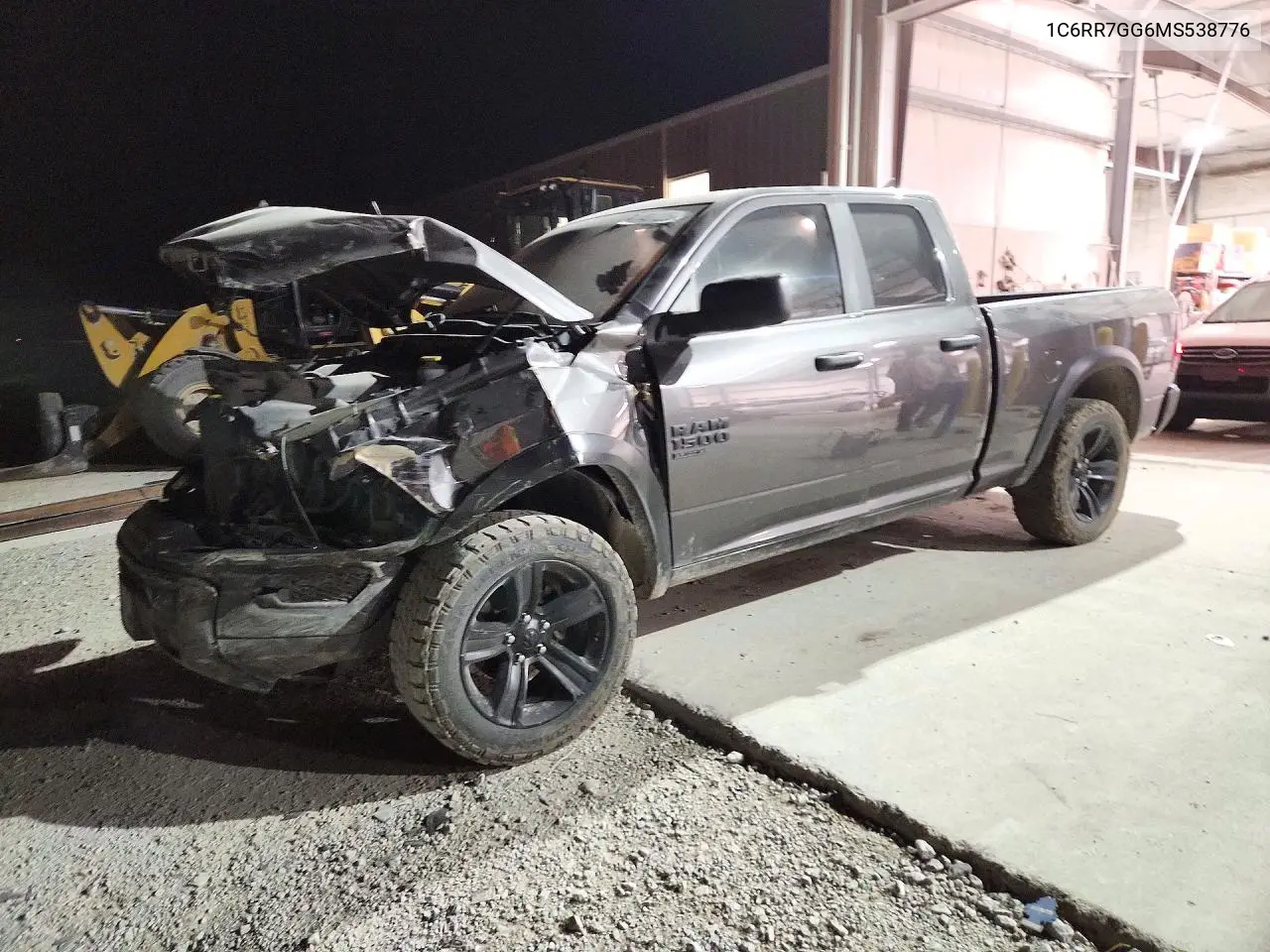 2021 Ram 1500 Classic Slt VIN 1C6RR7GG6MS538776 фото 1