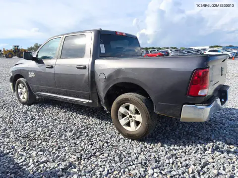 2021 Ram 1500 Classic Slt VIN 1C6RR6LG2MS530013 фото 2