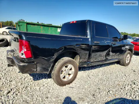 1C6RR7KT1MS576601 — 2021 RAM 1500, фото 3 с аукциона Copart, Боковая часть