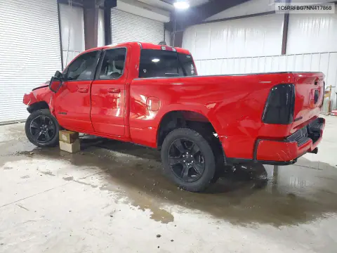 2022 Ram 1500 Big Horn/Lone Star VIN 1C6RRFBG7NN417868 фото 2