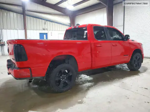 2022 Ram 1500 Big Horn/Lone Star VIN 1C6RRFBG7NN417868 фото 3