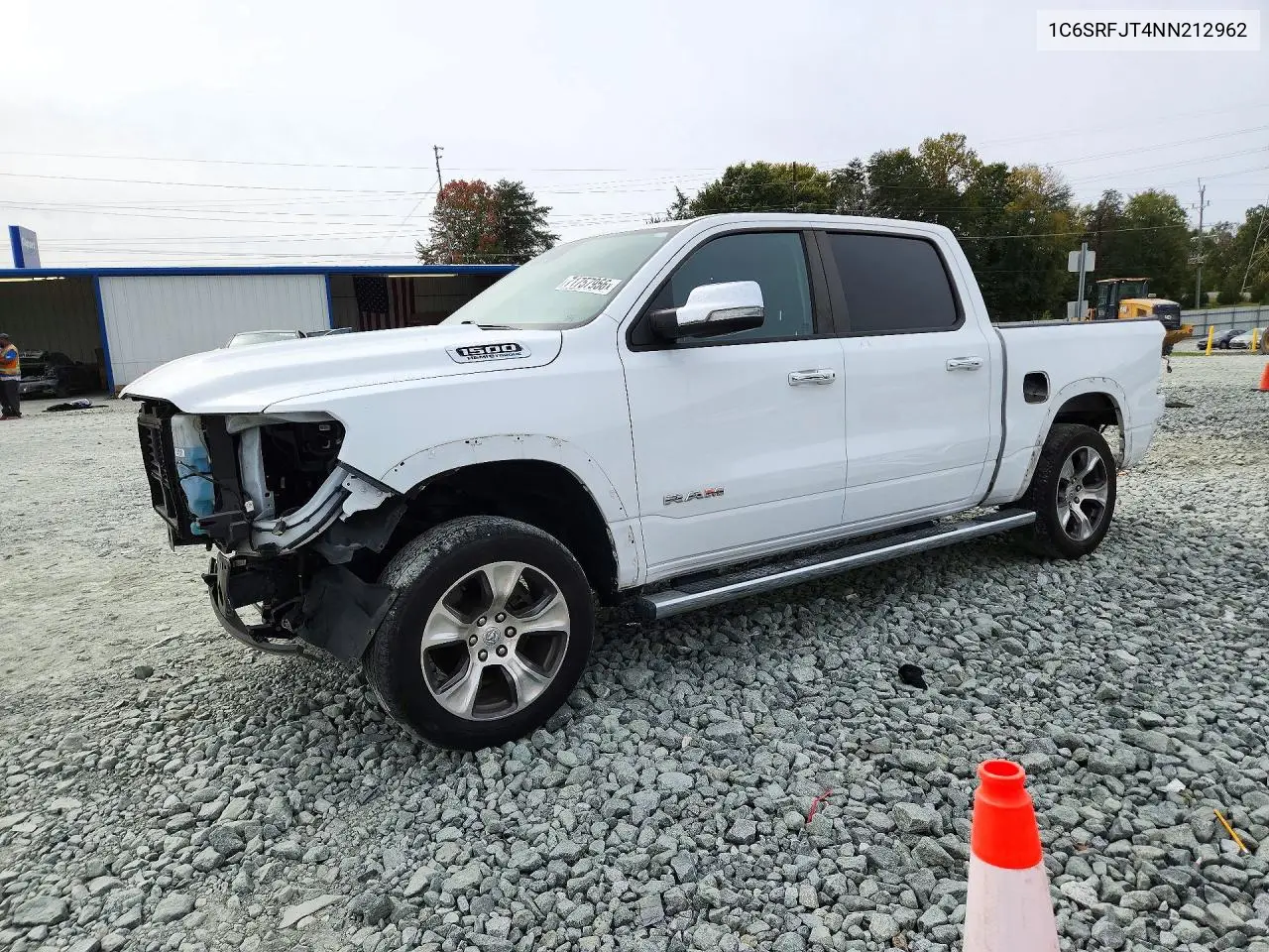 2022 Ram 1500 Laramie VIN 1C6SRFJT4NN212962 фото 1