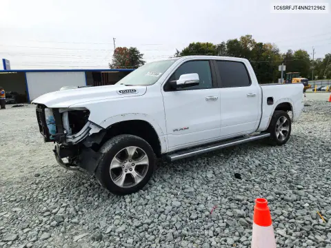 1C6SRFJT4NN212962 — 2022 RAM 1500, Передняя часть, фото до ремонта
