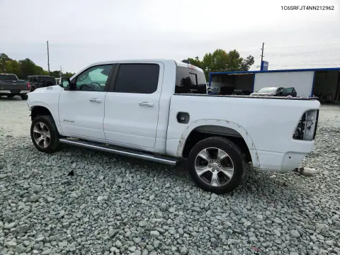 2022 Ram 1500 Laramie VIN 1C6SRFJT4NN212962 фото 2