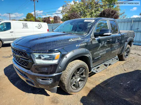 1C6SRFBT7NN361624 — 2022 RAM 1500, Задняя часть, фото до ремонта