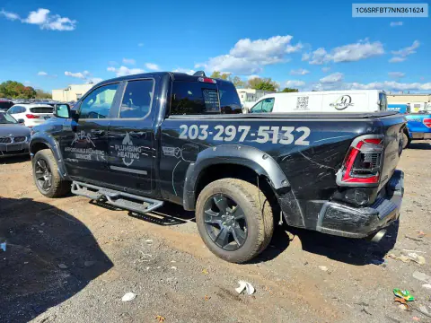 2022 Ram 1500 Big Horn/Lone Star VIN 1C6SRFBT7NN361624 фото 2