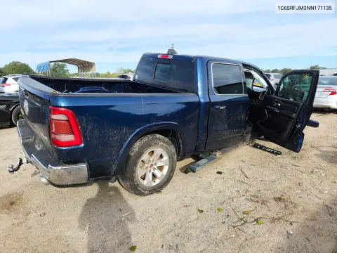 2022 Ram 1500 Laramie VIN 1C6SRFJM3NN171135 фото 3