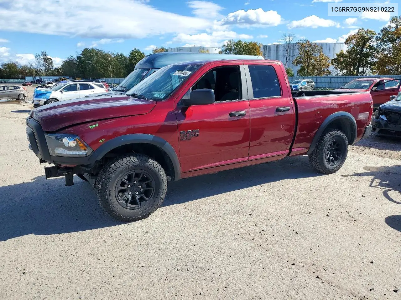 2022 Ram 1500 Classic Slt VIN 1C6RR7GG9NS210222 фото 1