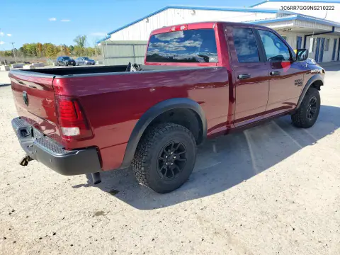 2022 Ram 1500 Classic Slt VIN 1C6RR7GG9NS210222 фото 3