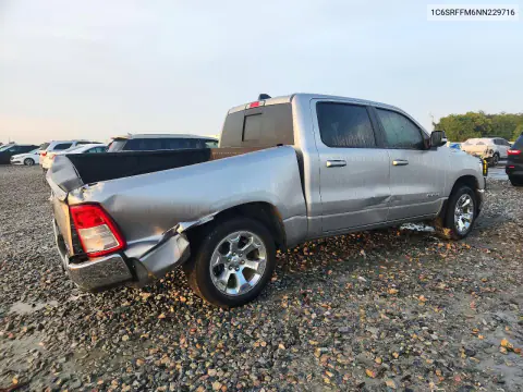 2022 Ram 1500 Big Horn/Lone Star VIN 1C6SRFFM6NN229716 фото 3