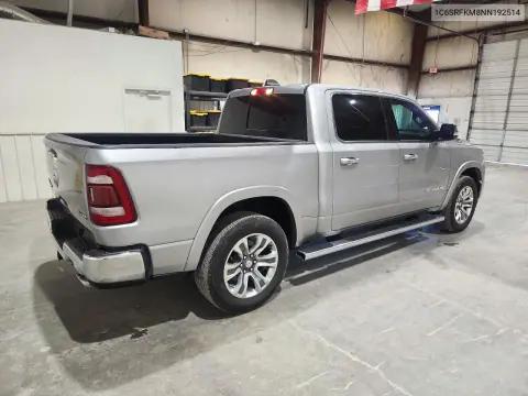 2022 Ram 1500 Longhorn VIN 1C6SRFKM8NN192514 фото 3