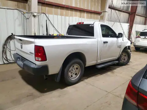 3C6JR7AG0NG173543 — 2022 RAM 1500, фото 3 с аукциона Copart, Передняя часть