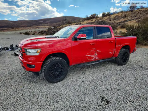 1C6SRFJTXNN333026 — 2022 RAM 1500, Сторона, фото до ремонта