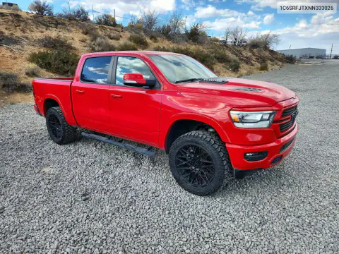 2022 Ram 1500 Laramie VIN 1C6SRFJTXNN333026 фото 4