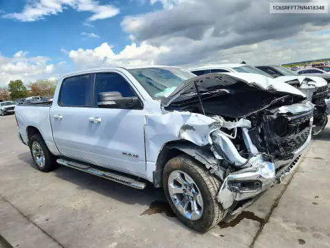 1C6SRFFT7NN418348 — 2022 RAM 1500, фото 4 с аукциона Copart, Передняя часть