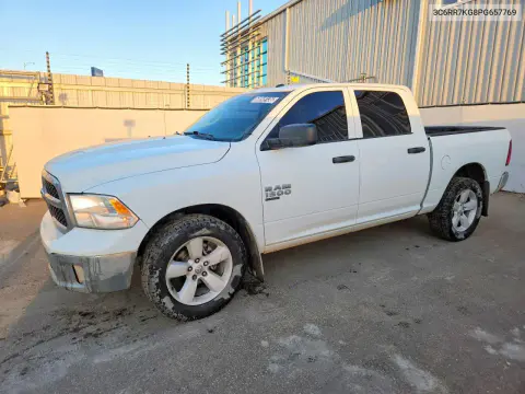 3C6RR7KG8PG657769 — 2023 RAM 1500, Передняя часть, фото до ремонта