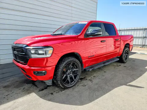1C6SRFJT9PN540333 — 2023 RAM 1500, Передняя часть, фото до ремонта