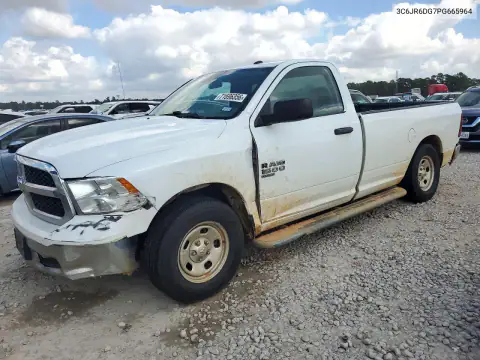 3C6JR6DG7PG665964 — 2023 RAM 1500, Передняя часть, фото до ремонта