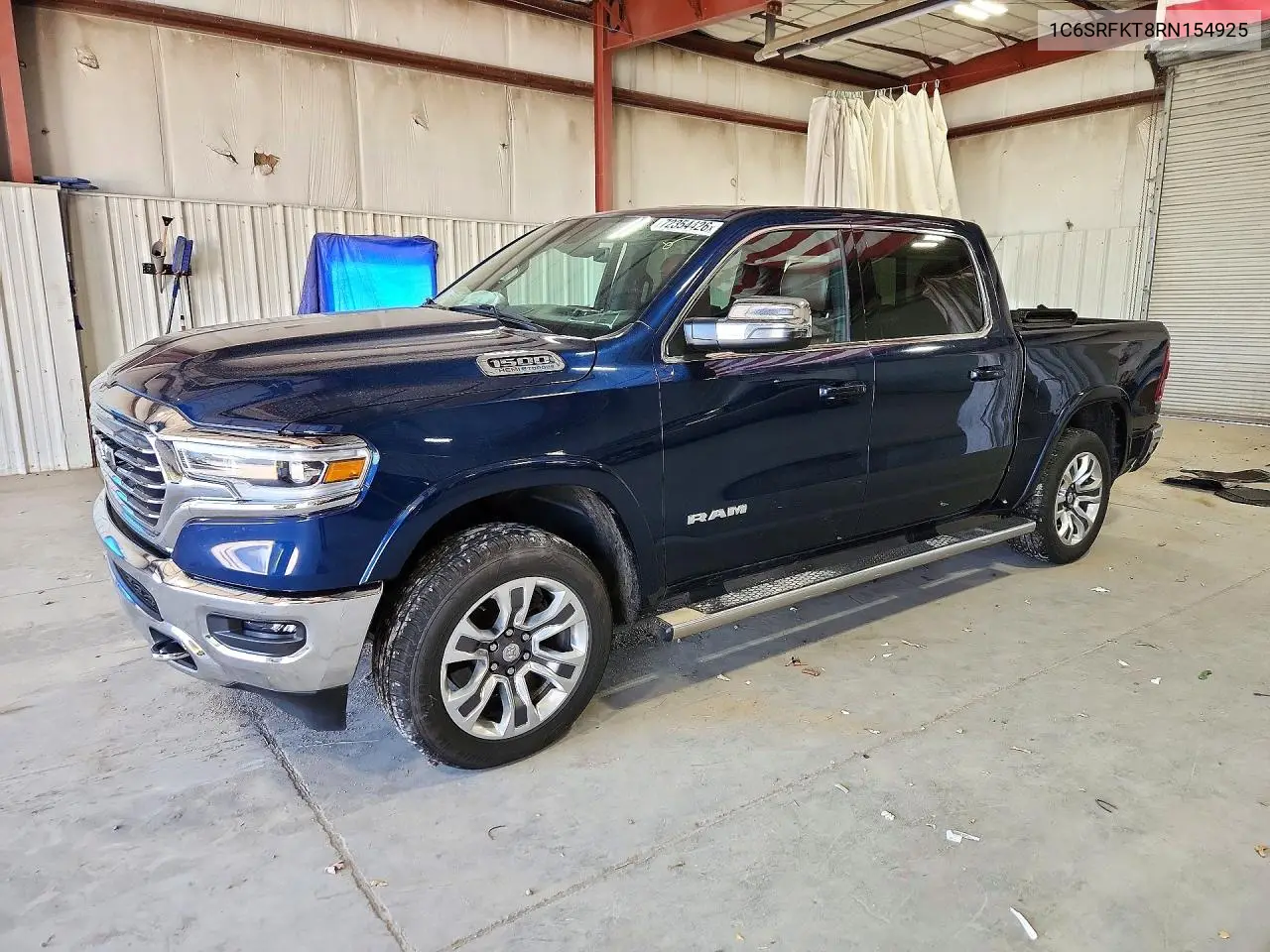 2024 Ram 1500 Longhorn VIN 1C6SRFKT8RN154925 фото 1