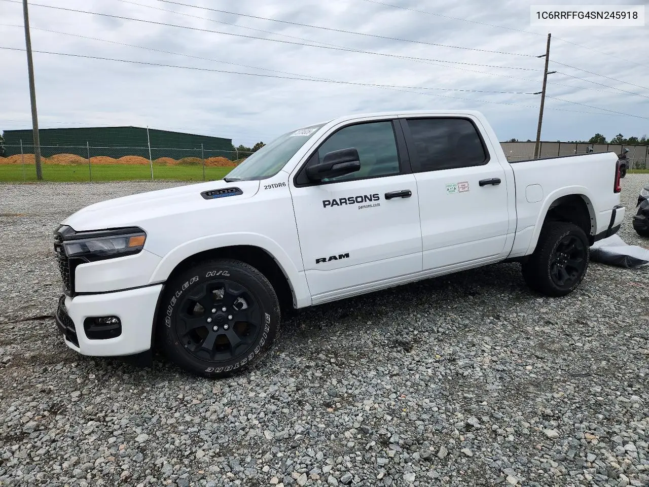 2025 Ram 1500 Big Horn/Lone Star VIN 1C6RRFFG4SN245918 фото 1