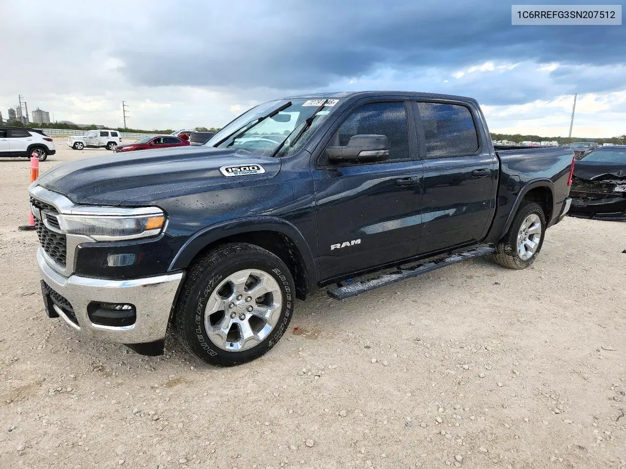 1C6RREFG3SN207512 RAM 1500 2025 — повреждение Мелкие вмятины и царапины, фото до ремонта