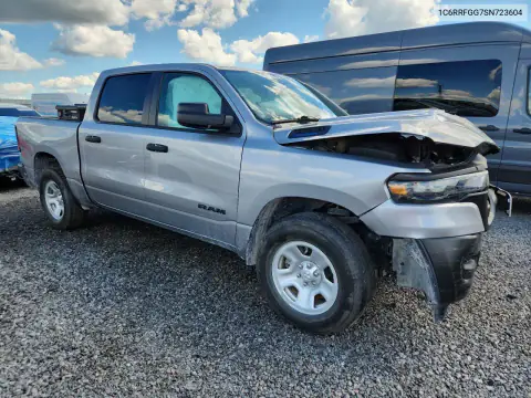 1C6RRFGG7SN723604 — 2025 RAM 1500, фото 4 с аукциона Copart, Передняя часть