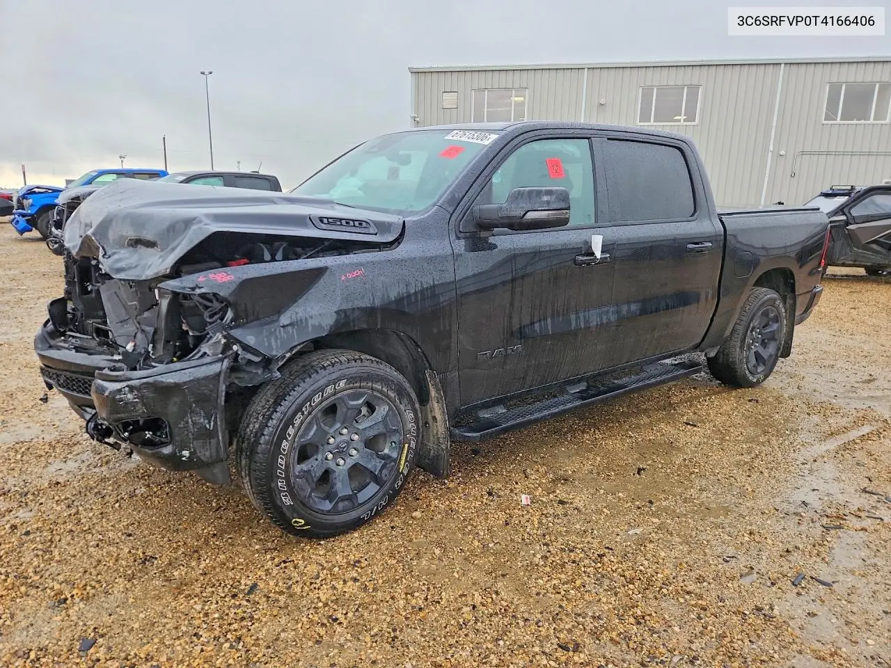3C6SRFVP0T4166406 RAM 1500 2026 — повреждение Передняя часть, фото до ремонта