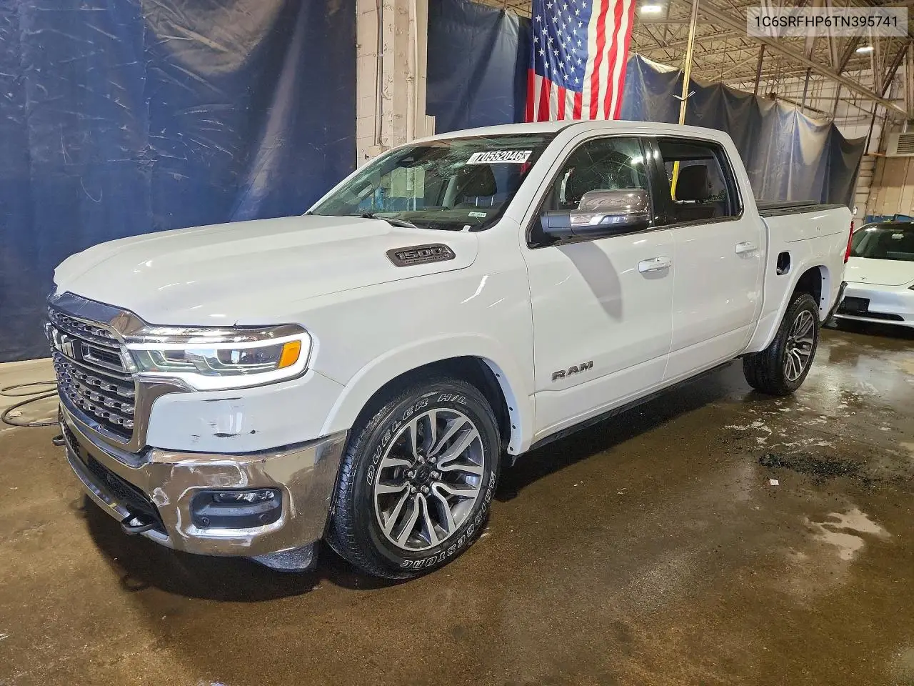1C6SRFHP6TN395741 RAM 1500 2026 — повреждение Передняя часть, фото до ремонта