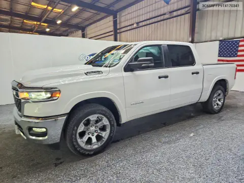 3C6SRFFP9T4170341 — 2026 RAM 1500, Задняя часть, фото до ремонта