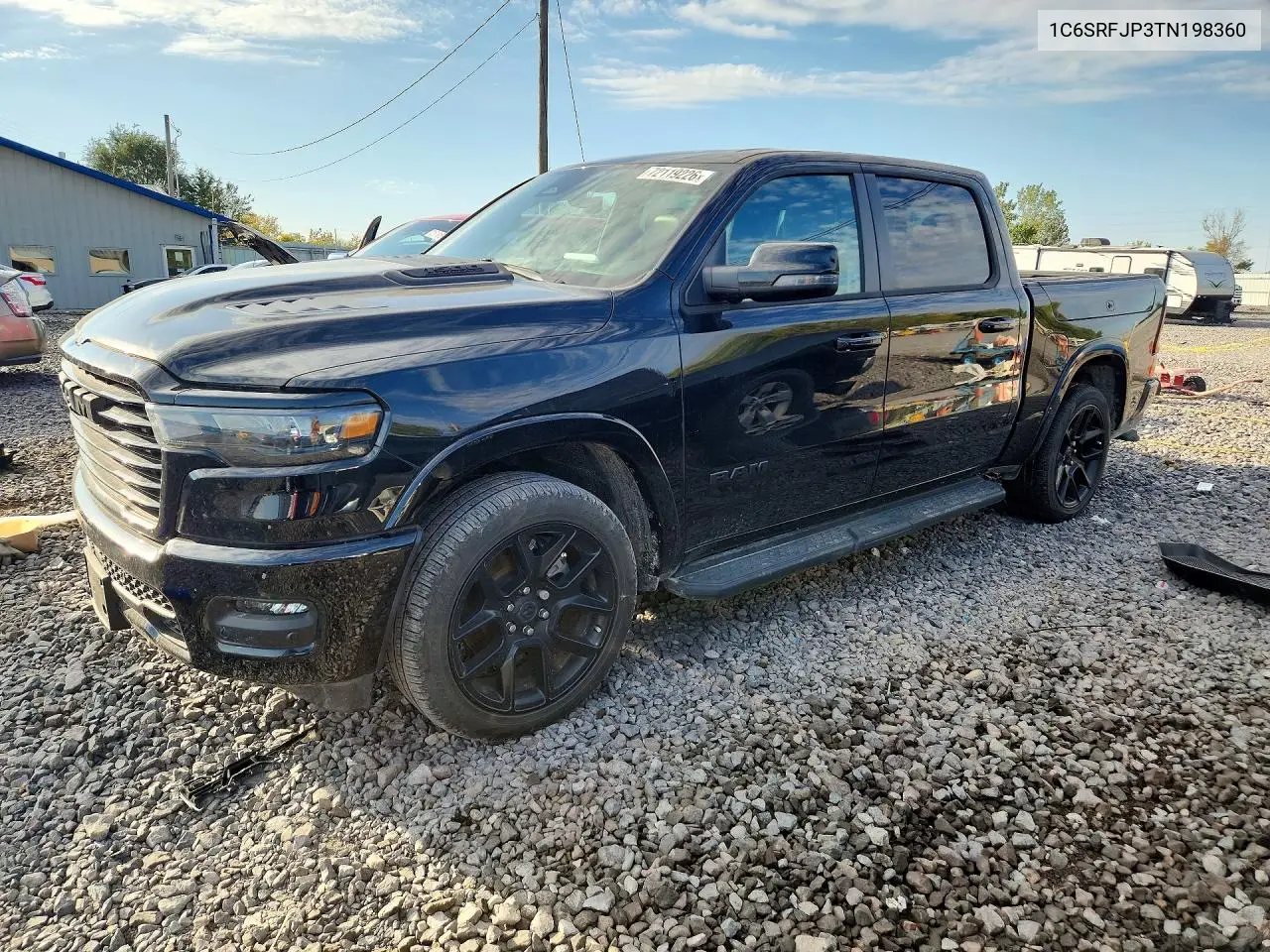 2026 Ram 1500 Laramie VIN 1C6SRFJP3TN198360 фото 1