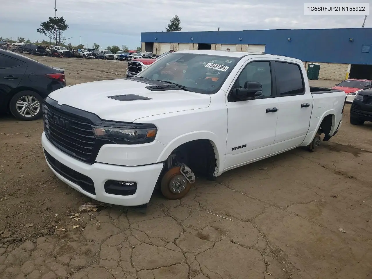 2026 Ram 1500 Laramie VIN 1C6SRFJP2TN155922 фото 1