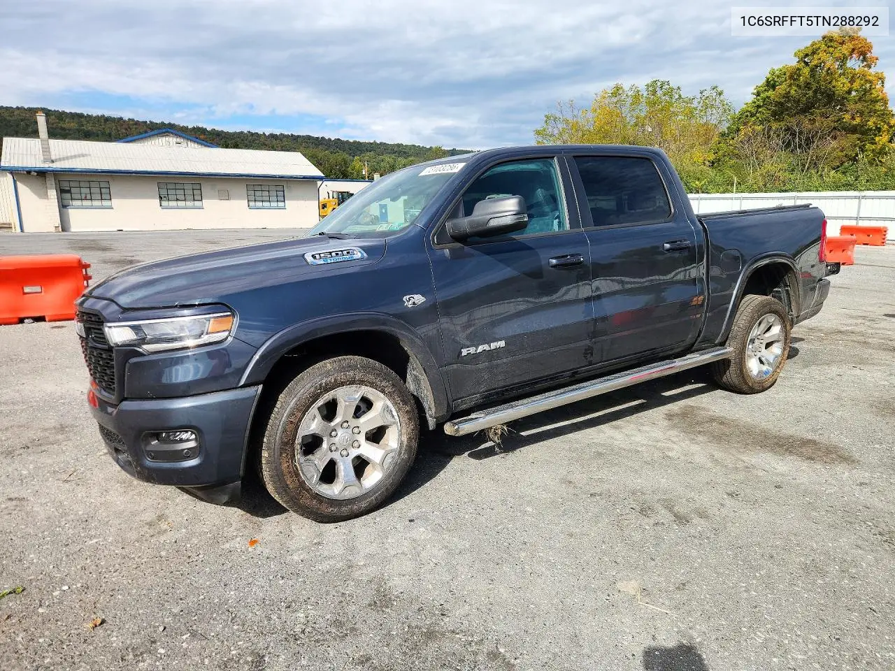 1C6SRFFT5TN288292 RAM 1500 2026 — повреждение Передняя часть, фото до ремонта