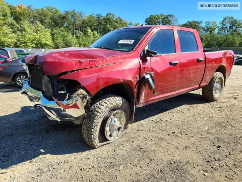 3C6UR5CLXFG528845 — 2015 RAM 2500, Передняя часть, фото до ремонта