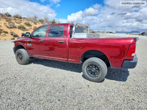 3C6UR5CL2GG347286 — 2016 RAM 2500, фото 2 с аукциона Copart, Пожар