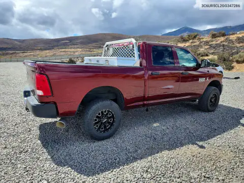 3C6UR5CL2GG347286 — 2016 RAM 2500, фото 3 с аукциона Copart, Пожар