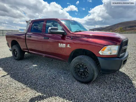 3C6UR5CL2GG347286 — 2016 RAM 2500, фото 4 с аукциона Copart, Пожар