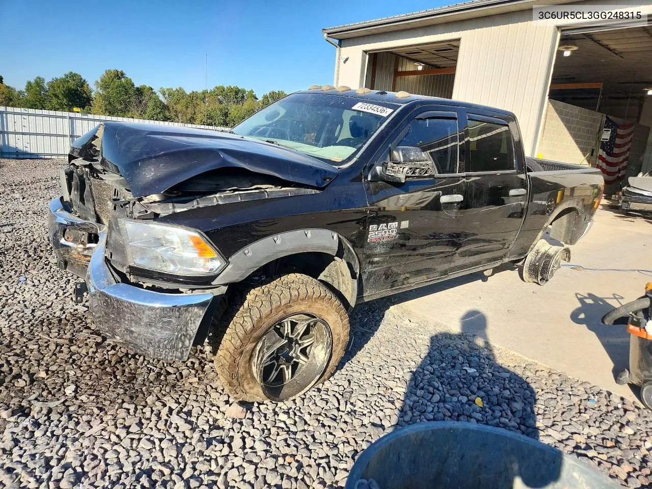 2016 Ram 2500 St VIN 3C6UR5CL3GG248315 фото 1