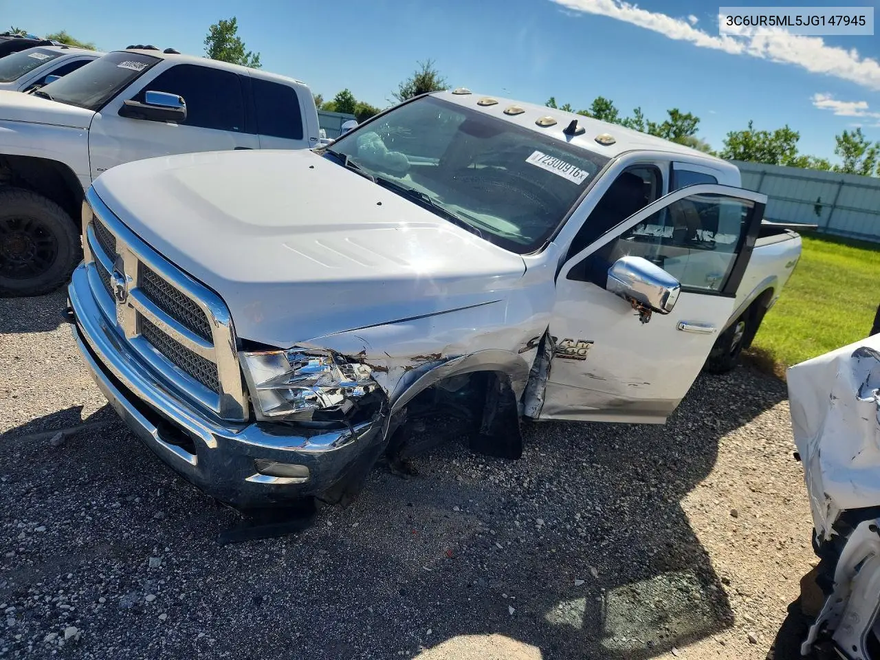 2018 Ram 2500 Slt VIN 3C6UR5ML5JG147945 фото 1