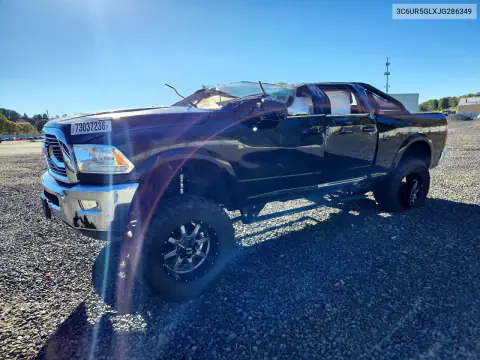 3C6UR5GLXJG286349 — 2018 RAM 2500, Переворот, фото до ремонта