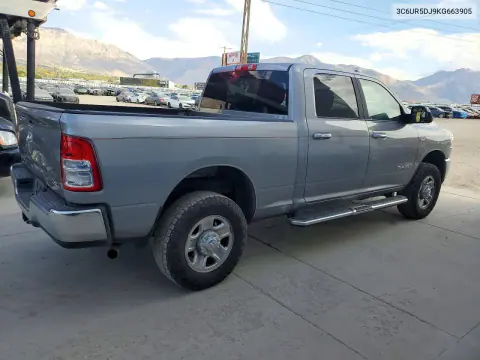2019 Ram 2500 Big Horn VIN 3C6UR5DJ9KG663905 фото 3