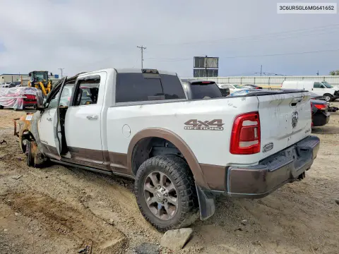 2021 Ram 2500 Longhorn VIN 3C6UR5GL6MG641652 фото 2
